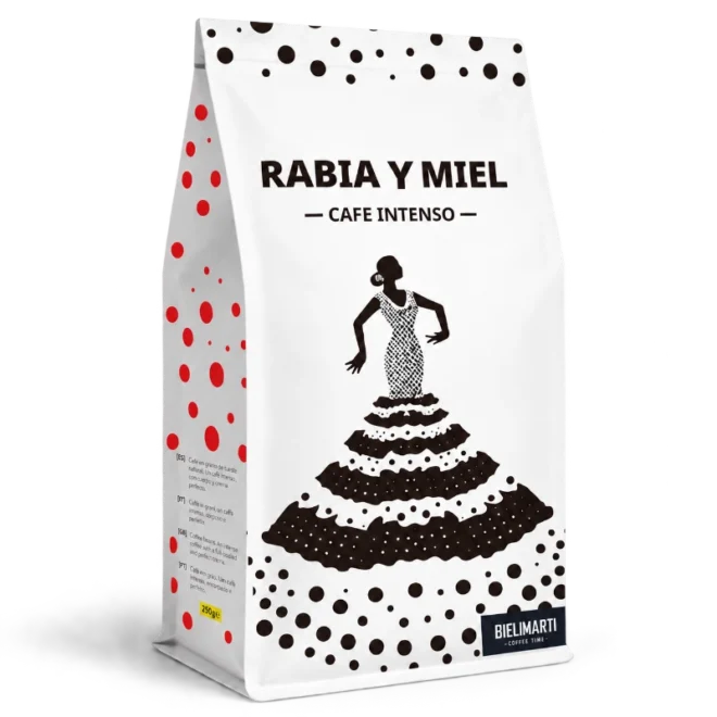 Bolsa de 250 g de café Rabia y Miel Bielimarti